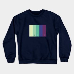 Cool vibes palette Crewneck Sweatshirt